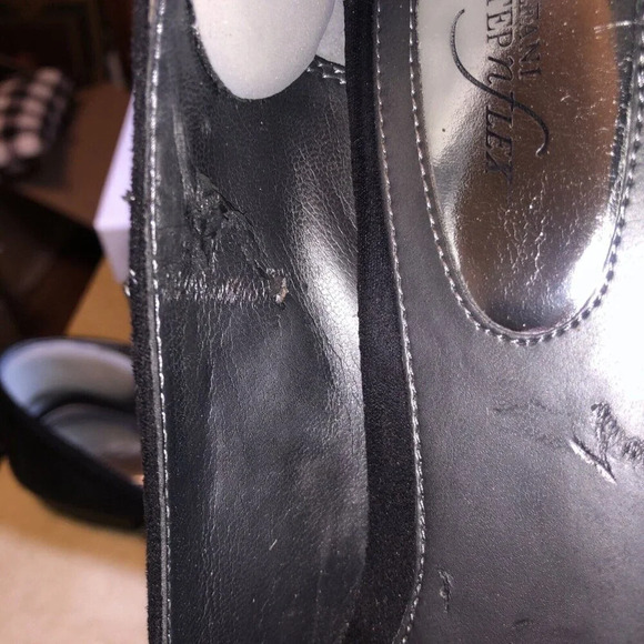 Alfani Step N Flex Shoes Womens 7M Animal Print Allegra Slip On Flats Toe Rare - Picture 5 of 7